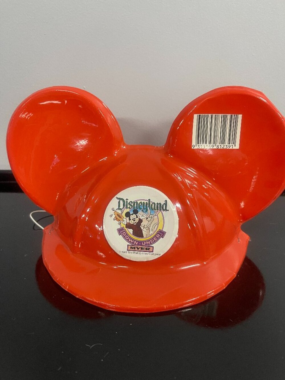 Vintage Disneyland Down Under Myer Mickey Ear Hat 1989